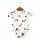 Simply Life Baby Bamboo Romper with shoulder button (Various Designs)-10