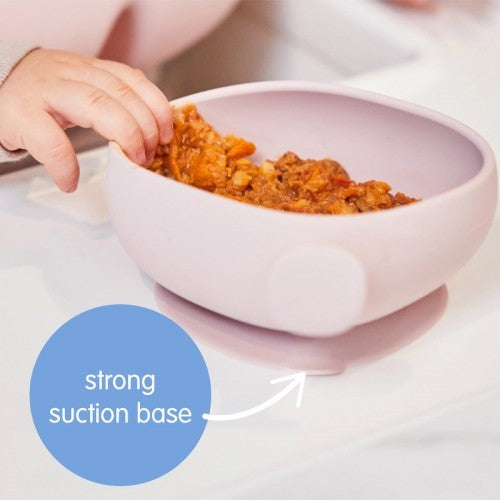 B.Box Kids Silicone Suction Bowl + Lid 350ml 6 months+