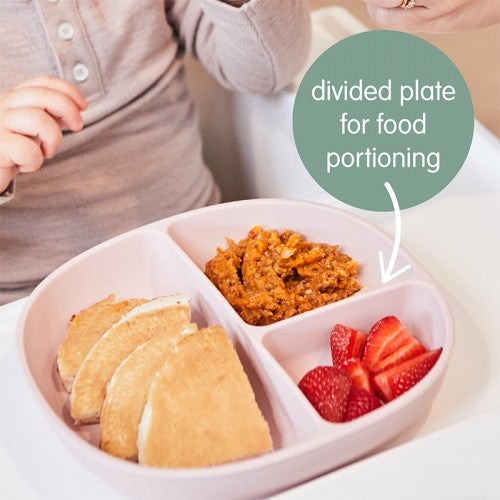 B.Box Silicone Plate + Lid 690ml Kids Suction Plate 6 months+