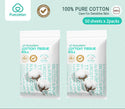 Purcotton Cotton Tissue Roll 15cm x 10 cm (50 sheets/pack)
