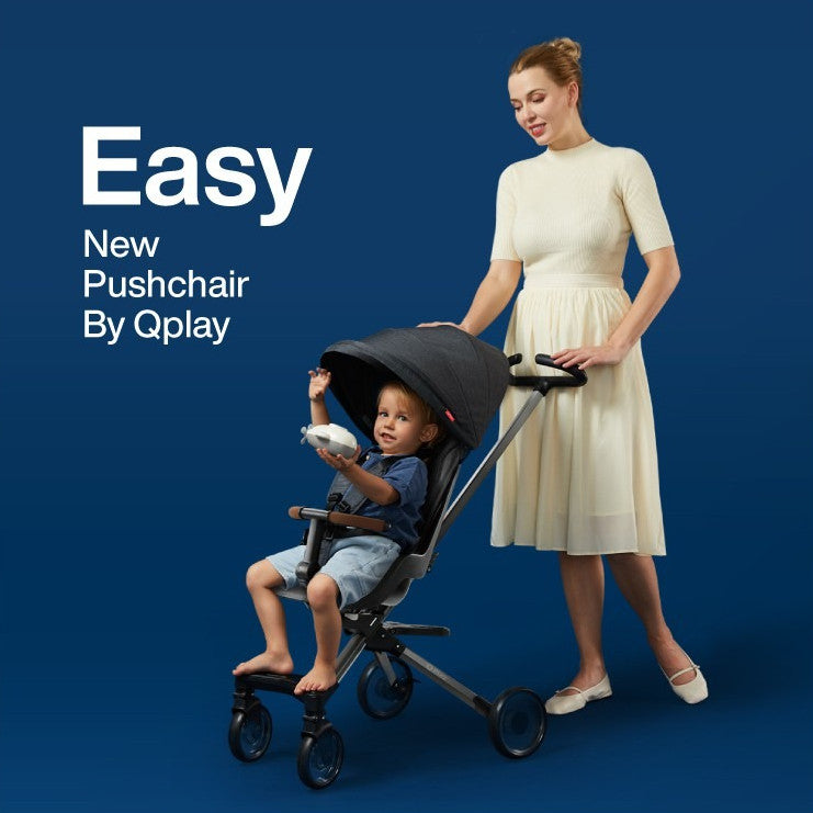 Qplay EASY Push Chair Magic Stroller Pram 4.8 kg Foldable and Light weight