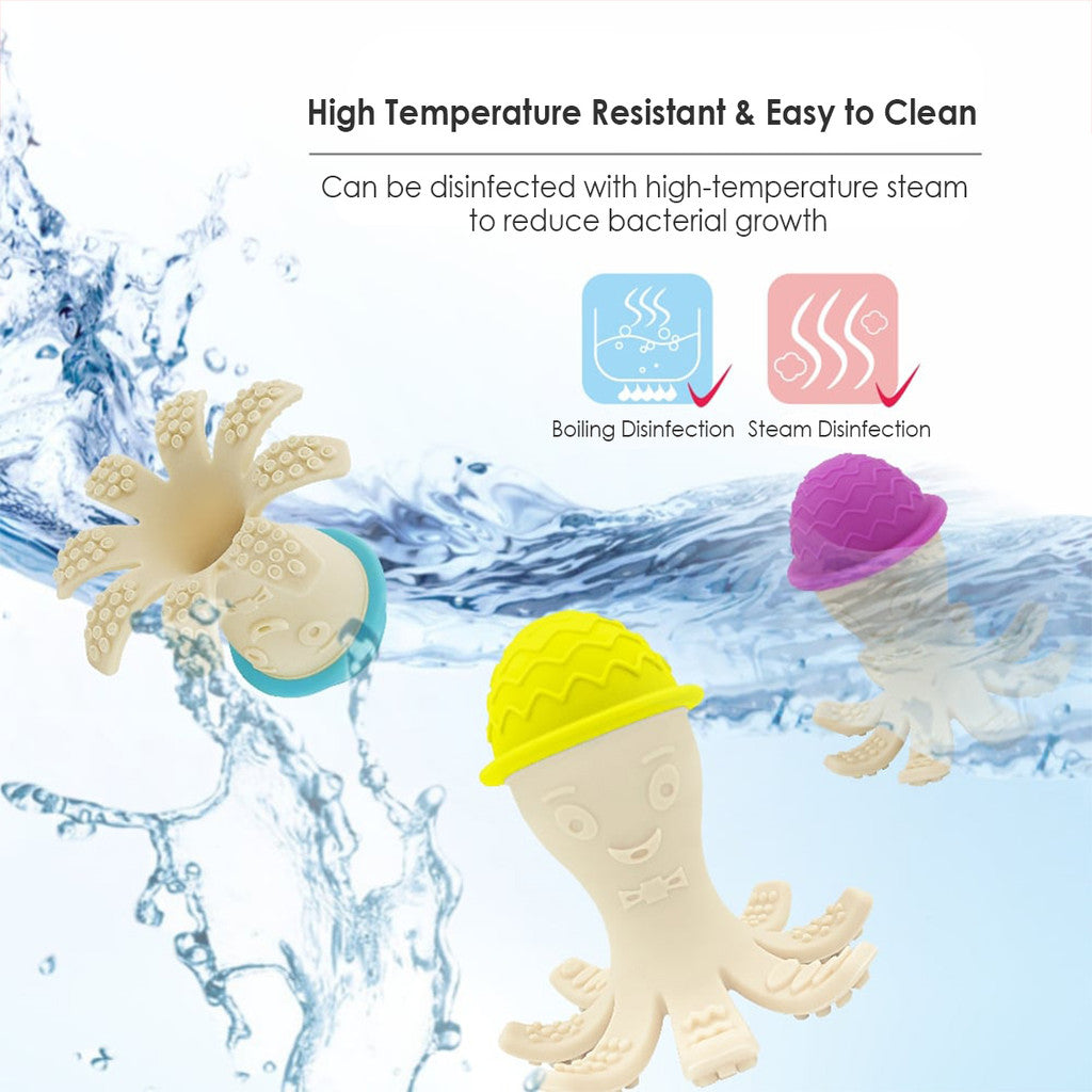 Puku Baby Gaga Teether Octopus