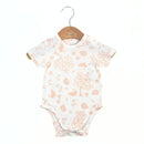 Simply Life Baby Bamboo Romper with shoulder button (Various Designs)-4