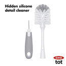 OXO Tot Bottle Brush with Detail Cleaner & Stand - Grey-3