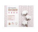 Purcotton Disposable Cotton Underwear 100% cotton (M / L Size)-4
