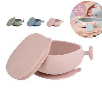 B.Box Kids Silicone Suction Bowl + Lid 350ml 6 months+