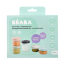 Beaba Clips Portions Starter Baby Food Storage Set (6pc)-1