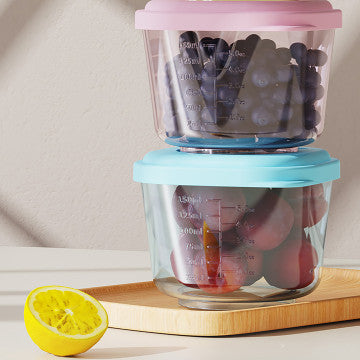 Lucky Baby Air Food Storage Containers 6pcs