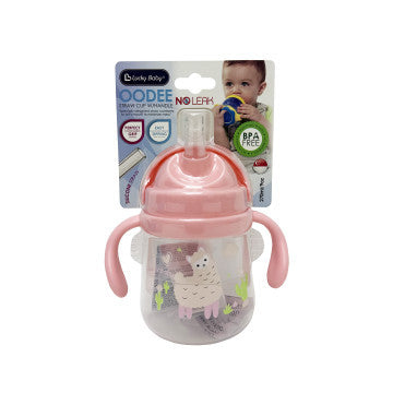Lucky Baby Oodee Straw Cup W/Handle