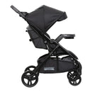 Baby Trend Passport Cargo Stroller Travel System one hand folded-5