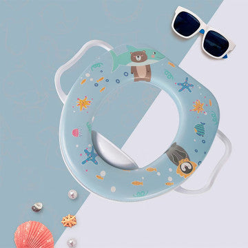 Lucky Baby Spongy Potty Seat W/Handle - 0