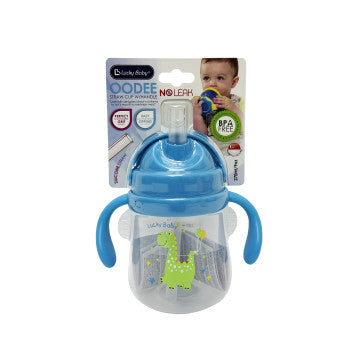 Lucky Baby Oodee Straw Cup W/Handle