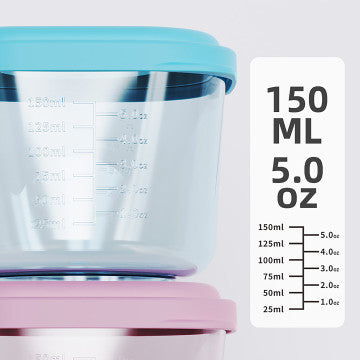 Lucky Baby Air Food Storage Containers 6pcs