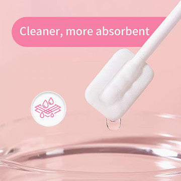 Lucky Baby Disposable Baby Soft Knitted Gauze Oral / Tongue Cleaner for Newborn Toothbrush Mouth Cleaning