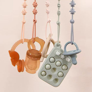Lucky Baby Clipy'Go Silicone Pacifier Chain