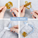 Lucky Baby Clipy'Go Silicone Pacifier Chain-7