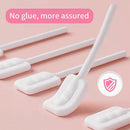 Lucky Baby Disposable Baby Soft Knitted Gauze Oral / Tongue Cleaner for Newborn Toothbrush Mouth Cleaning-7