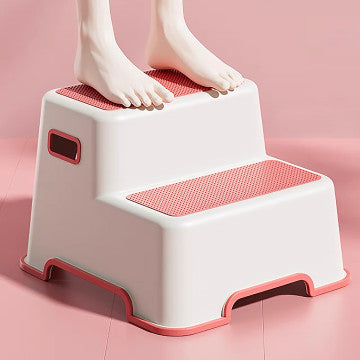Lucky Baby Toddler 2 step level stool