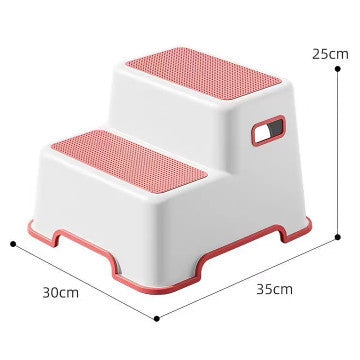 Lucky Baby Toddler 2 step level stool