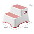 Lucky Baby Toddler 2 step level stool-6