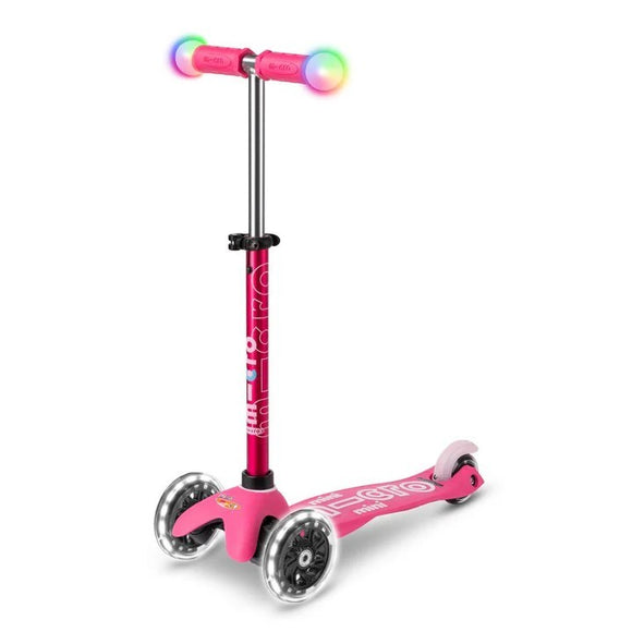 [2Yrs Local Warranty] Micro Mini Deluxe Magic LED Kid Scooters - 3 Colors (2-5yrs)