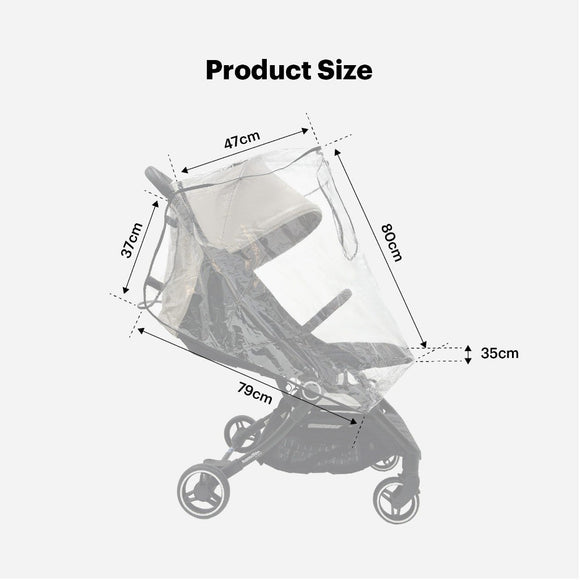 Hamilton EasyFit Stroller Rain Cover (Stroller Accessories)