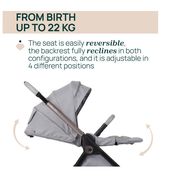 Chicco Bellagio Stroller One Hand Folding