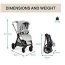 Chicco Bellagio Stroller One Hand Folding-8