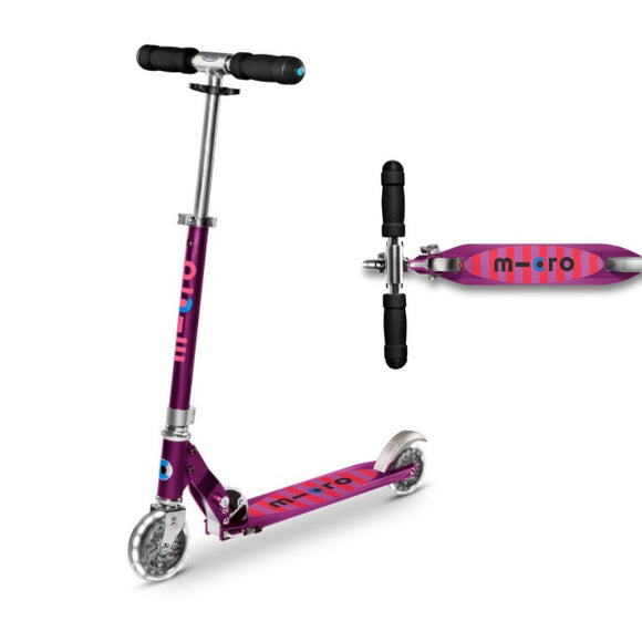 Micro Sprite 2-Wheel LED Scooter Lightweight, Light Up Wheels