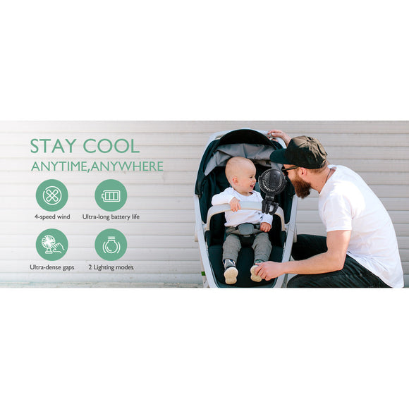 Momcozy Portable Stroller Fan