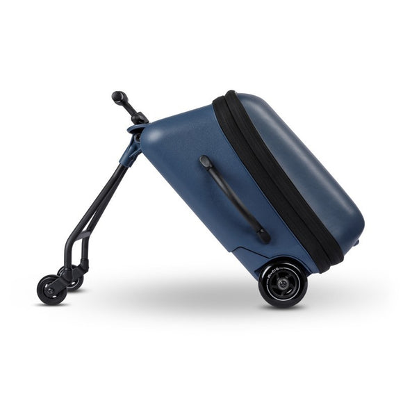 Micro Ride-On Luggage Eazy Allrounder Kids Travel Suitcase with Wheels & Seat