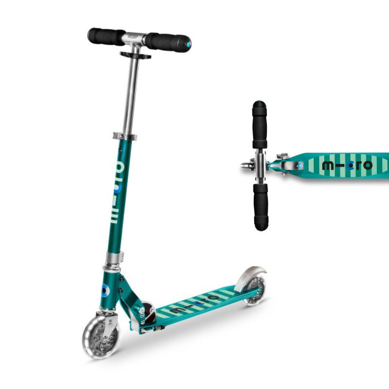 Micro Sprite 2-Wheel LED Scooter Lightweight, Light Up Wheels