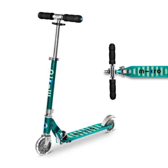 Micro Sprite 2-Wheel LED Scooter Lightweight, Light Up Wheels