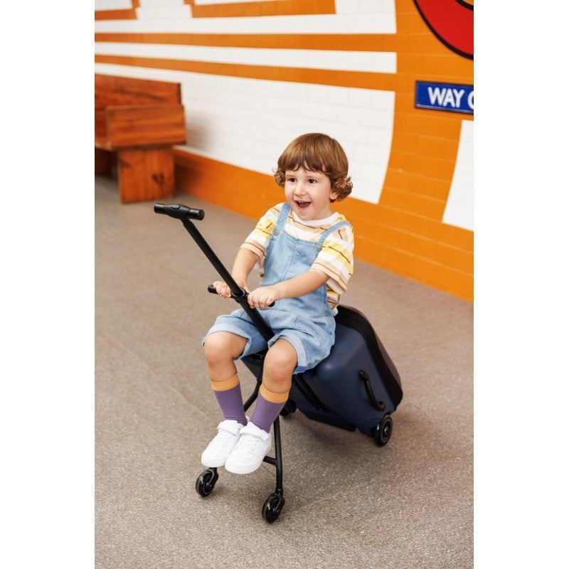 Micro Ride-On Luggage Eazy Allrounder Kids Travel Suitcase with Wheels ...