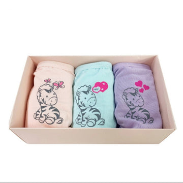 Little Zebra Soft Bamboo Girls’ Underwear 3pcs