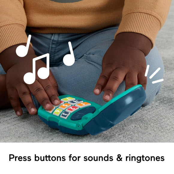 Fisher-Price Friendly Flip Phone Toddler Toy, Suitable for 6 month+