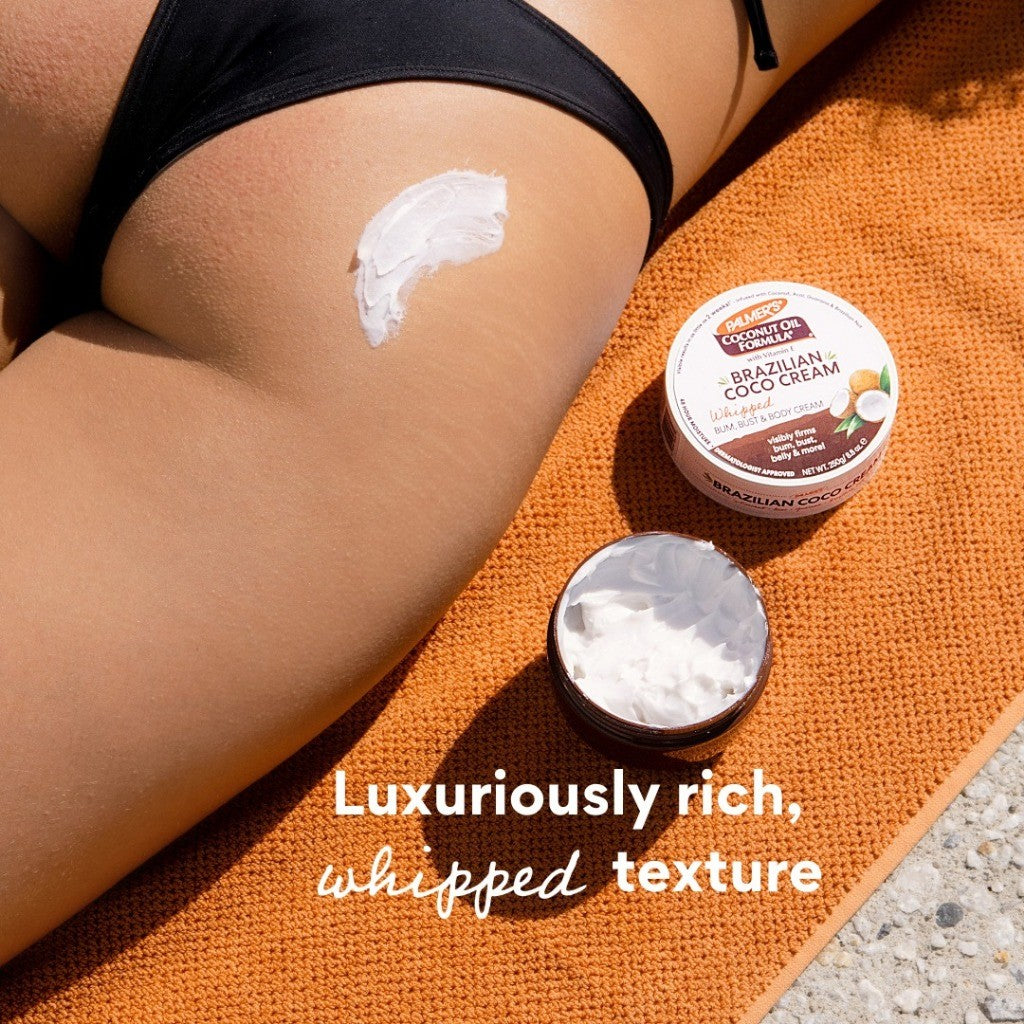 Palmer's Brazilian Coco Whipped Bum, Bust & Body Cream 250g