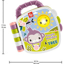 Fisher-Price Purple Monkey Musical Storybook Toy For Baby & Toddler With Lights & Sounds-6