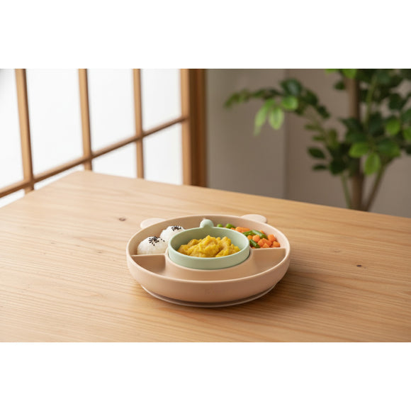 Combi Silicone Feeding Tray with Mini Bowl