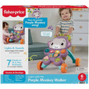 Fisher-Price Learn With Me Purple Monkey Walker Baby Learning Toy With Music & Lights-7