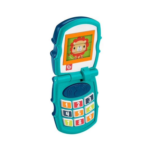 Fisher-Price Friendly Flip Phone Toddler Toy, Suitable for 6 month+