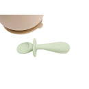 Combi Bear Silicone Tableware Gift Box (Rice+Green) Learning Tableware Dinner Bowls Plates-2