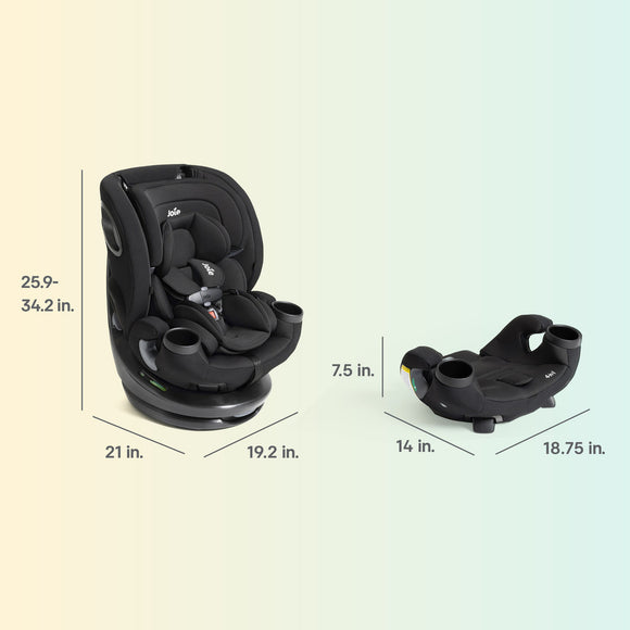 (Pre-Order) Joie Pepper Spin SI 4-in-1 rotating car seat (1-Year Warranty) ETA: Mid Of August