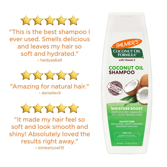 Palmer Coconut Oil Formula Coconut Oil Shampoo 400ml