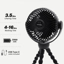 Hamilton Portable Tripod Fan | Stroller Accessories-3