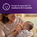 Philips Avent Soothie Newborn Pacifier 0-3 Months Medical Grade Silicone BPA Free - SCF191/11-4
