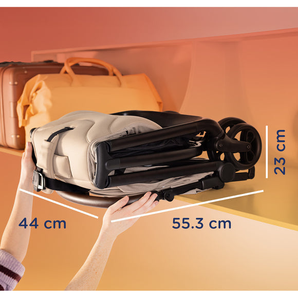 (Pre-Order) Joie Porto Lightweight Cabin Stroller Birth to 22kg (1-Year Warranty) - ETA: Mid Of August