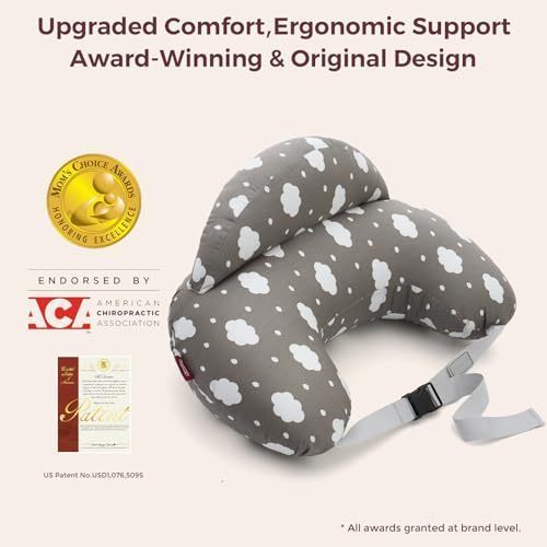 Momcozy Original Nursing Pillow for Breastfeeding Wider Feeding Pillows Support for Mom & Baby