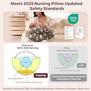 Momcozy Original Nursing Pillow for Breastfeeding Wider Feeding Pillows Support for Mom & Baby-4