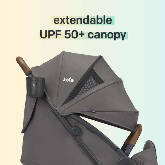 (Pre-Order) Joie Nutmeg Stroller The Easy & Compact Travel Stroller (1-Year Warranty)-ETA: Mid Of August